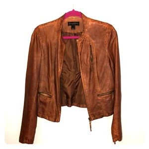 Leather jacket